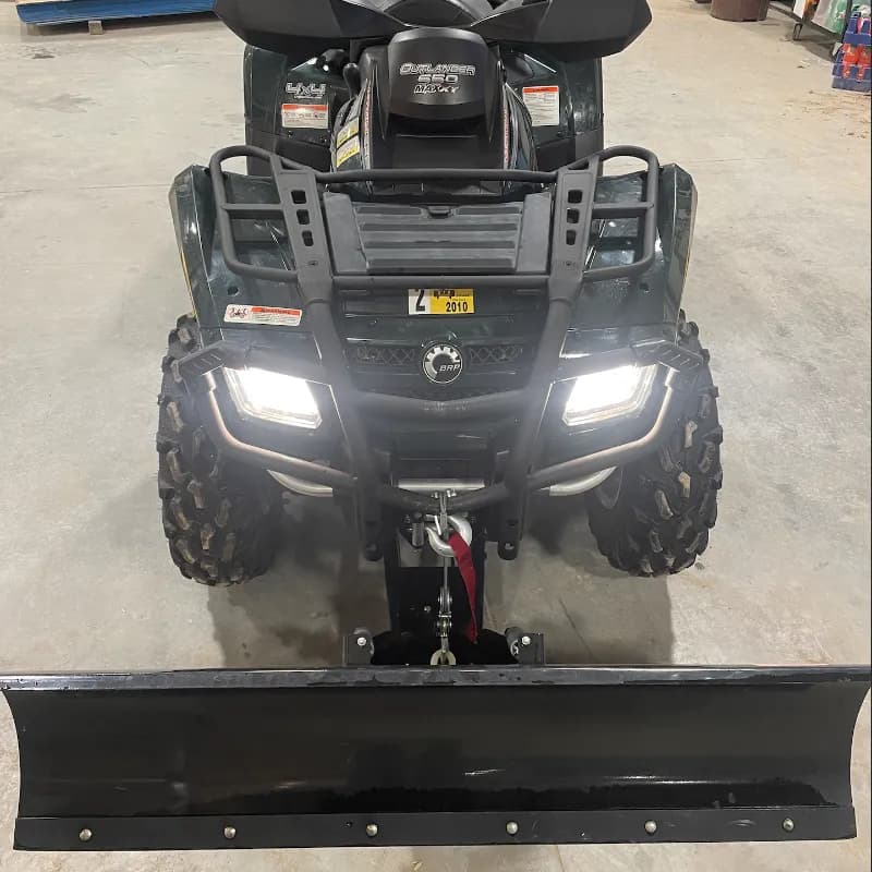 ATV Quad Snowplow Repair