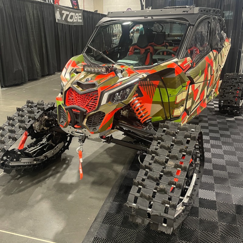 Mobile ATV repair in Provo Utah with technician diagnosing a no-start issue