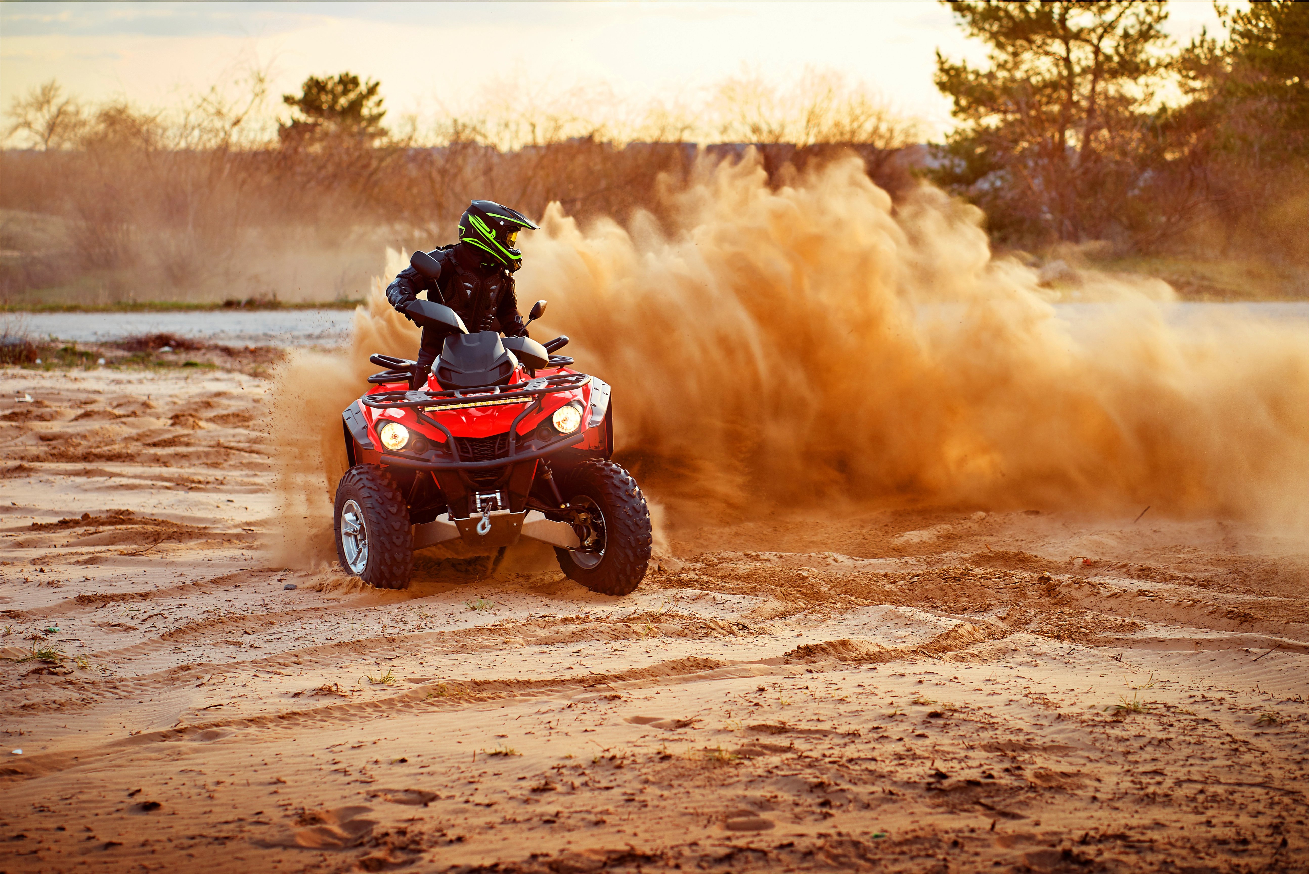 ATV with aftermarket accessories on Utah trails